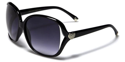 Designer Retro Hybrid Big Oval Butterfly Sunglasses for women BLACK Romance NEW-BLACK-SUNGLASSES-DESIGNER-LADIES-WOMENS-GIRLS-OVERSIZED-LARGE-UV400-VINTAGE-v0