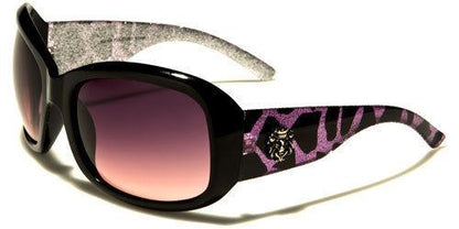 Designer Large Wrap Around Animal print Sunglasses for women BLACK & PINK KLEO NEW-DESIGNER-KLEO-SUNGLASSES-LADIES-WOMENS-GIRLS-LARGE-BLACK-GLITTER-WRAP-UV400-v4