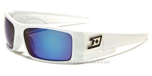 Dxtreme mens Small Brown Polarized Wrap Around Mirror Sunglasses Dxtreme NEW-DXTREME-SUNGLASSES-SPORTS-BLACK-WHITE-LARGE-WRAP-MENS-LADIES-POLARISED-UV400-v1 WHITE