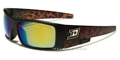 Dxtreme mens Small Brown Polarized Wrap Around Mirror Sunglasses Dxtreme NEW-DXTREME-SUNGLASSES-SPORTS-BLACK-WHITE-LARGE-WRAP-MENS-LADIES-POLARISED-UV400-v4 BLACK & BROWN