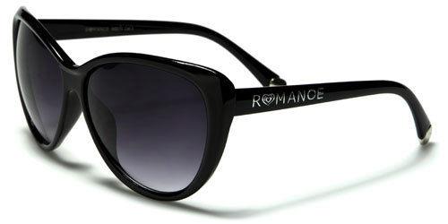Large Retro Vintage Cat Eye Sunglasses for women BLACK Romance NEW-ROMANCE-SUNGLASSES-BLACK-LADIES-WOMENS-LARGE-CAT-EYE-RETRO-VINTAGE-UV400-v0