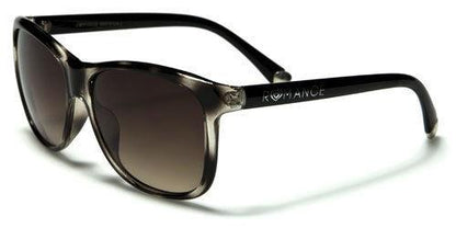 Designer Big Cat Eye Sunglasses for women BROWN BLACK / SILVER Romance NEW-ROMANCE-SUNGLASSES-HEART-BLACK-LADIES-WOMENS-LARGE-CAT-EYE-VINTAGE-BIG-UV400-v1
