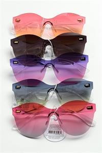 Clubbing Flat Two Tone Lens Cat Eye Sunglasses for Women Unbranded P6333-OCL_b438679a-17dc-41e7-b53e-8a5fc1df5c28