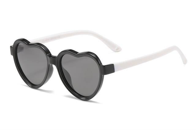 Heart Polarized Childrens sunglasses designer kids Shades UV400 for Girls Rubber unbranded PL3014a2