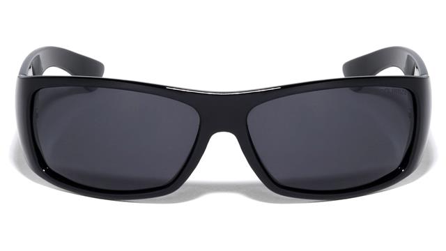 Mens Khan Polarized Black wrap Sunglasses Driving Shades UV400 Khan POL-P8687-KN-plastic-polarized-khan-sports-sunglasses-01