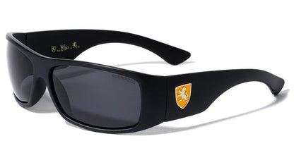 Mens Khan Polarized Black wrap Sunglasses Driving Shades UV400 Khan POL-P8687-KN-plastic-polarized-khan-sports-sunglasses-05