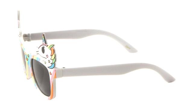 Mythical Unicorn White Classic Style Womens Sunglasses Unbranded PT0285-unicorn-novelty-sunglasses-02