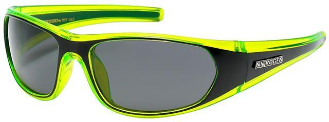 Men's Women's Polarized Sunglasses Nitrogen Fishing Sports Driving UV400 Green Black Smoke Lens Nitrogen PZ-NT7077-2