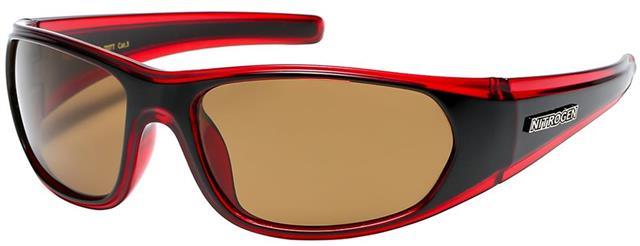 Men's Women's Polarized Sunglasses Nitrogen Fishing Sports Driving UV400 Red Black Smoke Lens Nitrogen PZ-NT7077-6