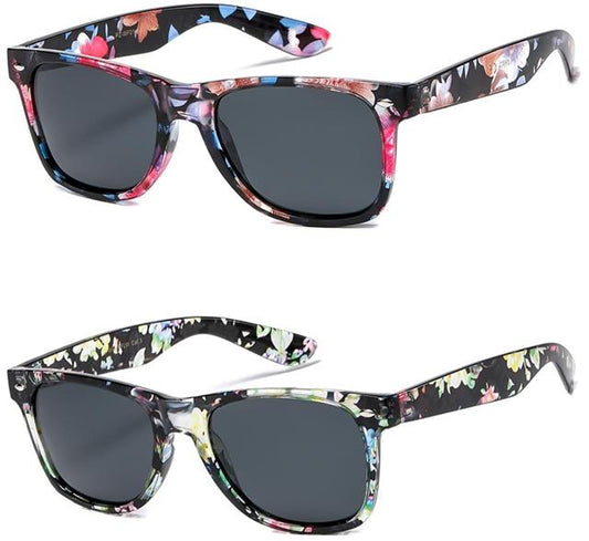 Womens Designer Classic Polarized Flower Sunglasses Retro Vintage UV400 Ladies Floral Shades Unbranded PZ-WF01-FLW