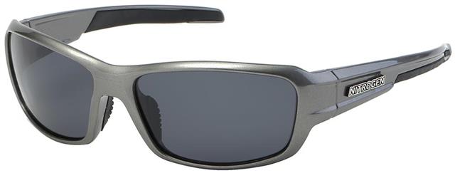 Nitrogen Polarised Sports Driving Sunglasses Great for Fishing Dark Grey Smoke Lens Nitrogen PZNT7056f