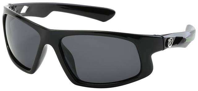 Nitrogen Polarised Big Sports Fishing Sunglasses Great for Driving Black Smoke Lens Nitrogen PZNT70572