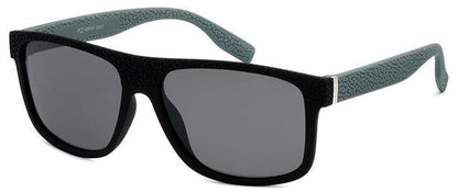 Designer Polarized Classic Sunglasses for men Matt Black Grey Smoke Lens Unbranded PZWF403