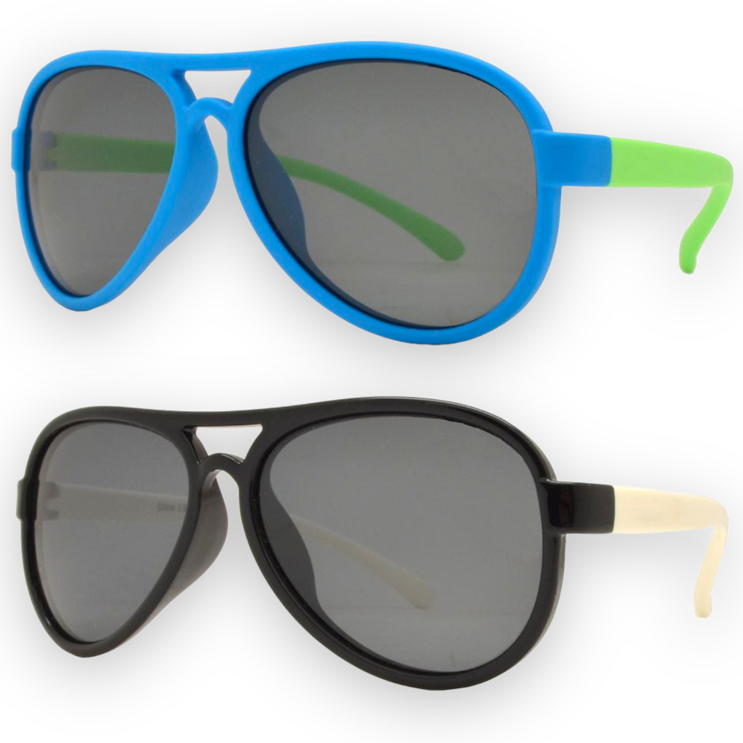 Kid's Teens Pilot Polarized Sunglasses Lens Comfortable Sunglasses Girls  Boys