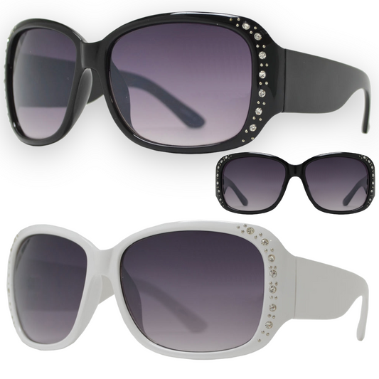 Women's Large Black Rhinestone Butterfly Sunglasses Unbranded PhotoRoom_20230215_085026