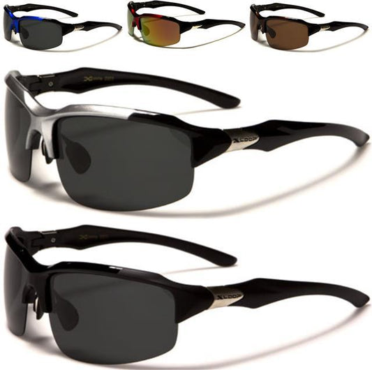 Men's Xloop Polarized Sport Semi Rimless Fishing Sunglasses x-loop XL459PZ_e2376386-5d11-42d8-9434-dfdc55f15655