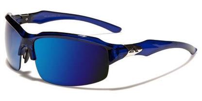 Arctic Blue Mirrored Sports Running Cycling Sunglasses Arctic Blue ab10mixd BLUE