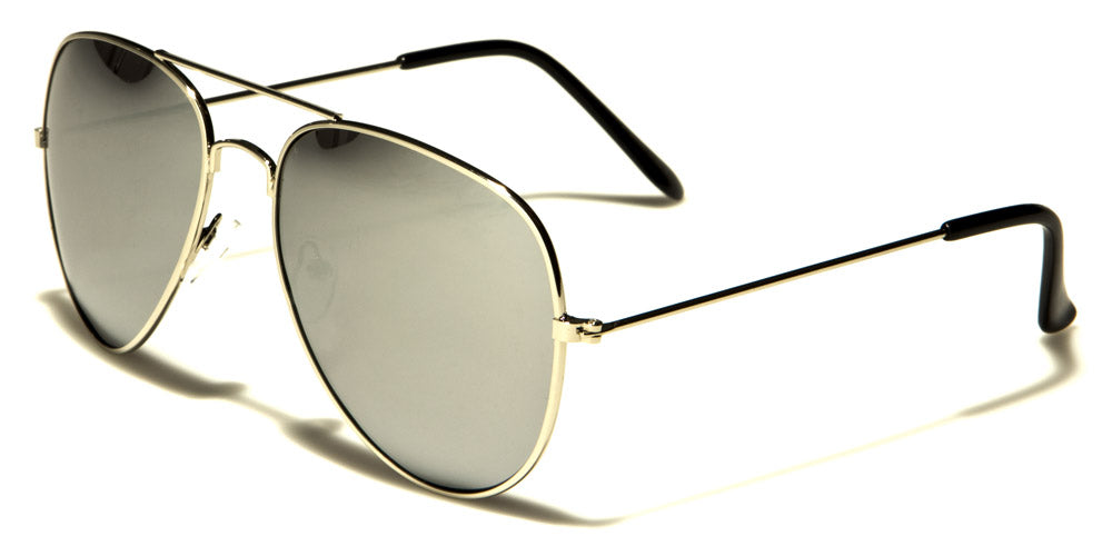 Retro Polarized Pilot Sunglasses for Men and Women SILVER/SILVER MIRROR LENS Air Force af101-pzslma_72cb6339-3ec6-4df6-a137-0197b9d89b76
