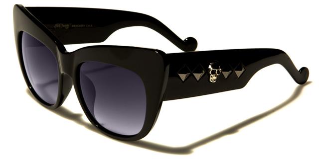 Designer Skull Cat Eye Sunglasses for women