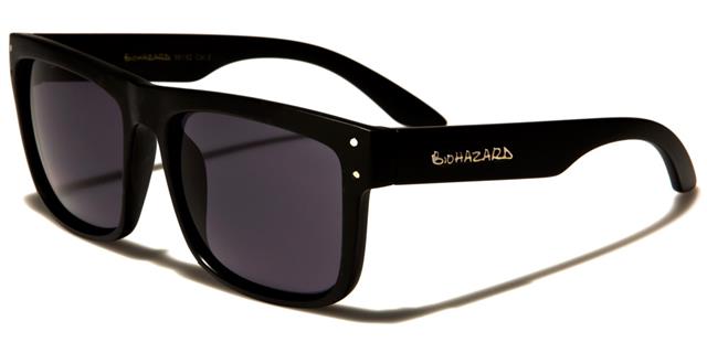 Classic Biohazard Unisex Graffiti Sunglasses Matt Black Smoke Lens Biohazard bz66182a