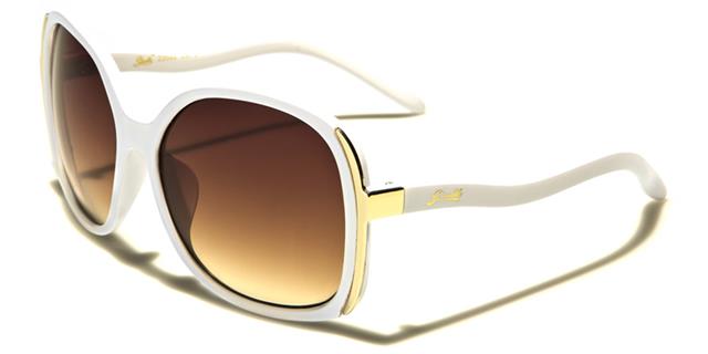 Giselle Women's Oversized Sunglasses Big Square Butterfly Shades WHITE & GOLD Giselle gsl22022f
