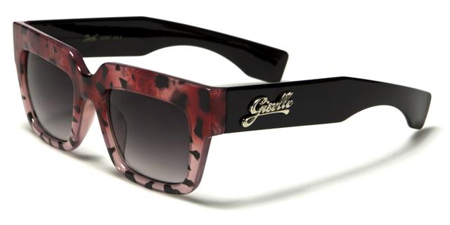 Giselle Womens Chunky Frame Classic Sunglasses Red Black Smoke Lens Giselle gsl22047e