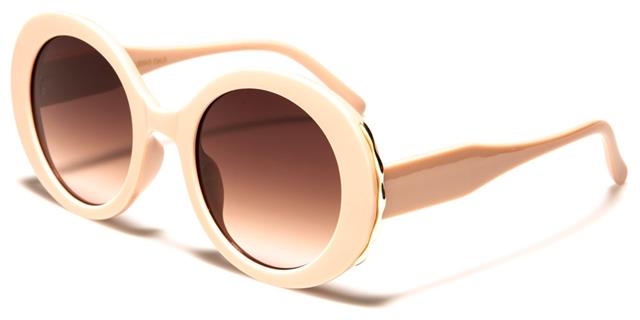 Clout Kurt Cobain Style Womens Sunglasses Beige Gold Brown Gradient Lens Giselle gsl22243d