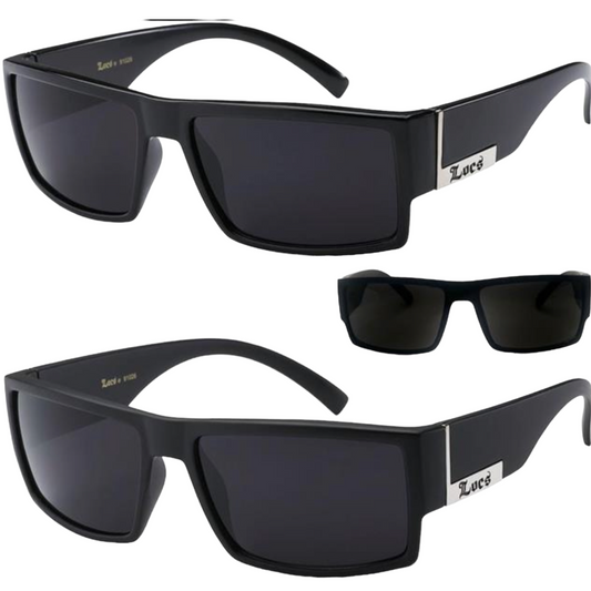 Designer Small Locs Black Flat Top Wrap Around Sunglasses for Men Locs Shades image_1162805f-287b-4208-b945-a250cc729442