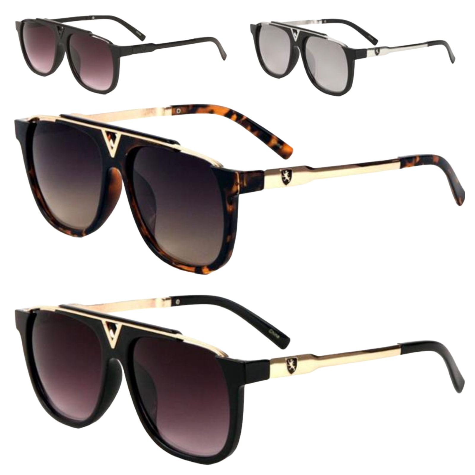 Flat Mens Lens Khan Sunglasses with a V Bridge Khan image_1b8b9129-2aee-463e-a34b-94dd7cdd9856