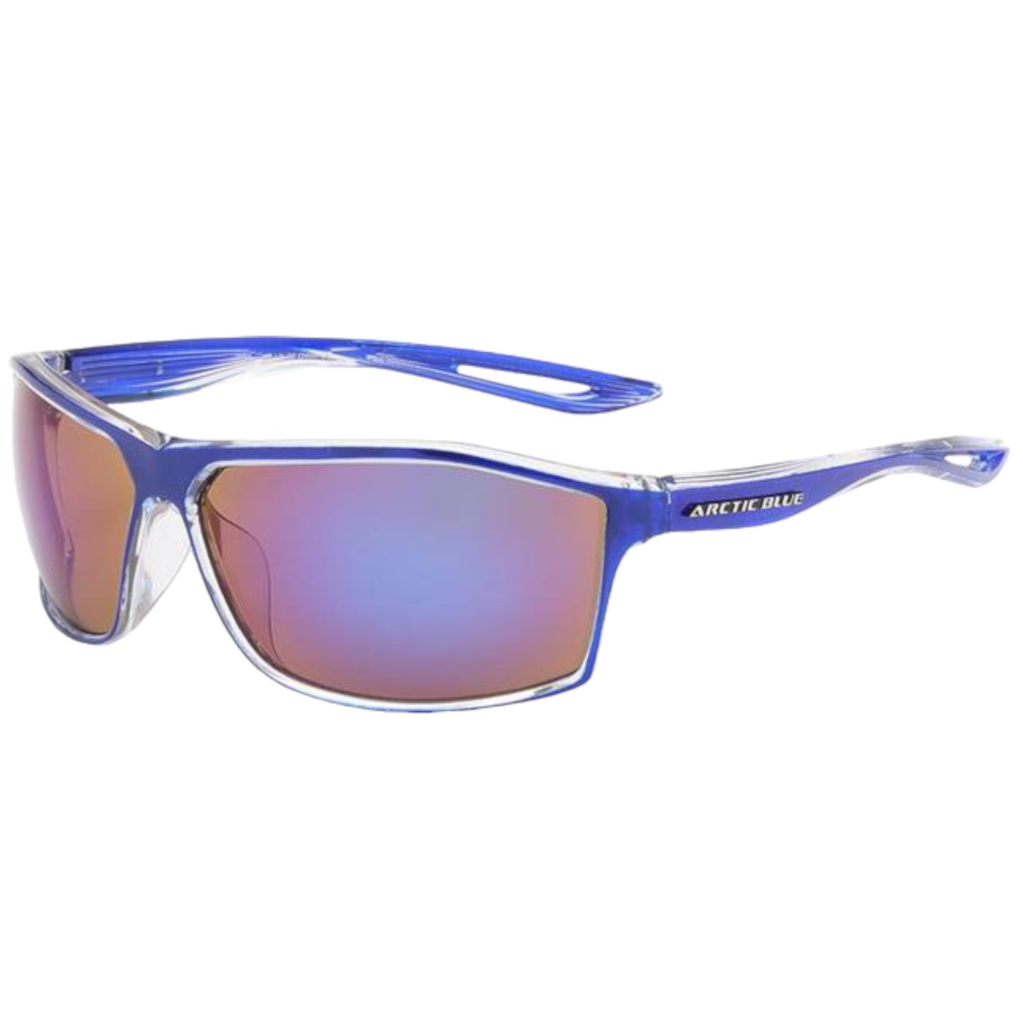 Arctic Blue Sport Sunglasses Anti-Glare Blue Mirrored Lens Protection Arctic Blue image_9867fe0a-4411-403f-a5a9-ac8cc8ceef1b Blue Clear Blue Mirror Lens