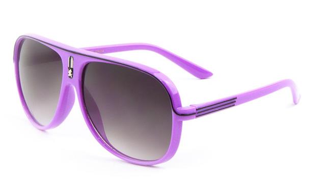 Children's Unisex Pilot style Sunglasses for Boy's and Girl's Purple Smoke Gradient Lens Unbranded k796-party-aviator-02