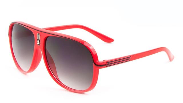 Children's Unisex Pilot style Sunglasses for Boy's and Girl's Red Smoke Gradient Lens Unbranded k796-party-aviator-03