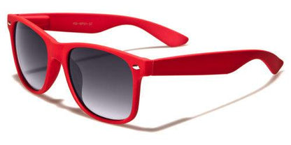 Designer Kids retro 80's Classic Sunglasses RED Retro Optix kd69mixc