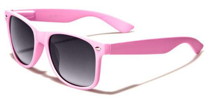 Designer Kids retro 80's Classic Sunglasses PINK Retro Optix kd69mixd