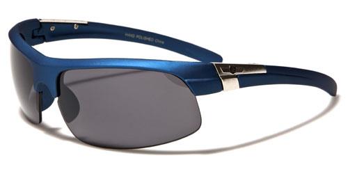 Khan Sport Wrap Around Sunglasses for Men BLUE SMOKED LENSES Khan kn5139g