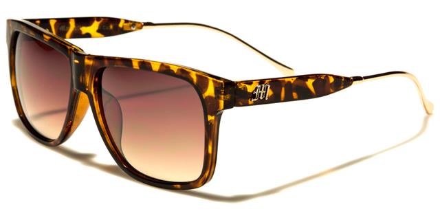 Mens Designer Retro Classic Classy Sunglasses Tortoise Brown Gold Brown Lens Manhattan mh87024f