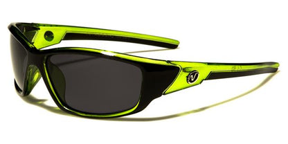 Polarised Fishing Nitrogen Wrap Around Mens Sunglasses with Polarized Lens Black/Green/Smoke Lens Nitrogen nt7043pze