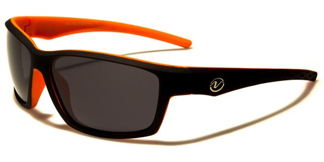 Nitrogen Fishing Polarised Golf Sunglasses Great for Driving Black Orange Smoke Lens Nitrogen nt7044pzc