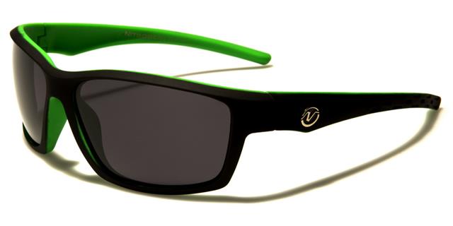 Nitrogen Fishing Polarised Golf Sunglasses Great for Driving Black Green Smoke Lens Nitrogen nt7044pze