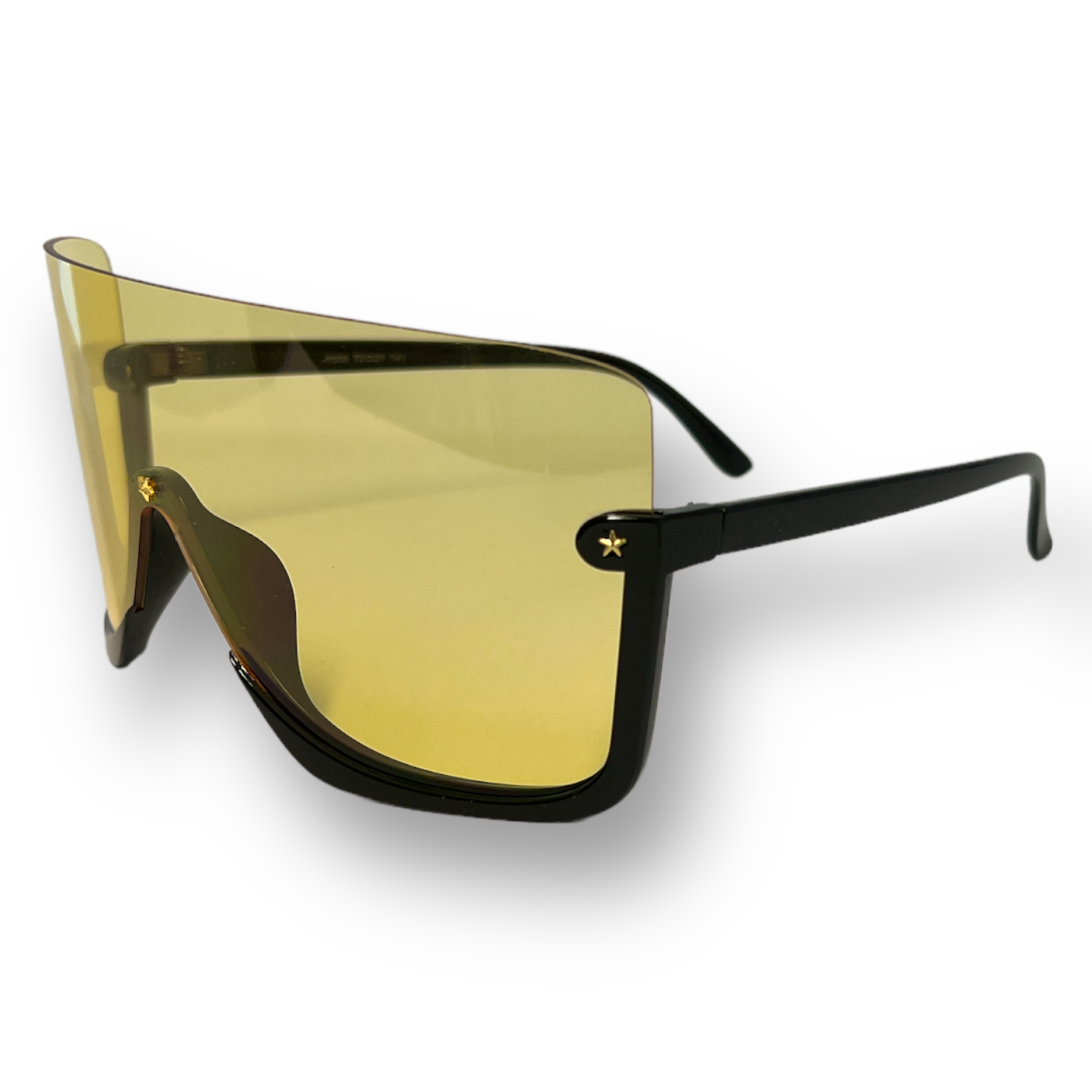 Oversized Flat Top Shield Sunglasses Semi Rimless for Men and Women Gloss Black Yellow Lens Unbranded photoroom_20230214_114723_eca562bd-cc13-4a5f-aeb6-f4798650de24