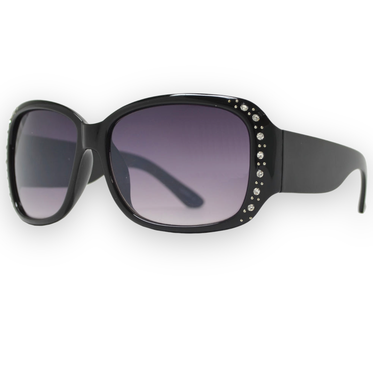 Women's Large Black Rhinestone Butterfly Sunglasses Black Smoke Pink Gradient Lens Unbranded photoroom_20230215_085117_68174167-d150-4d8a-b496-866d0840b222