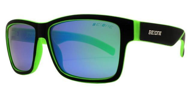 Children's Mirrored Polarised Classic Sunglasses for Boy's and Girl's BeOne pl-j3004-4_1024x1024_8169536b-016f-46cd-9186-ed1fe13619ff Green Black Green Mirror Lens