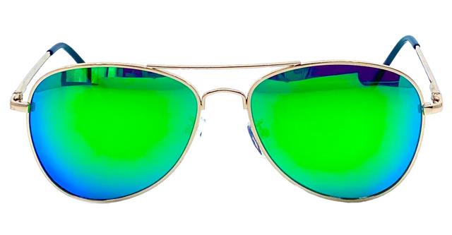 Designer Polarized Pilot Metal Mirrored Sunglasses Men's Women's Unbranded pl9090e