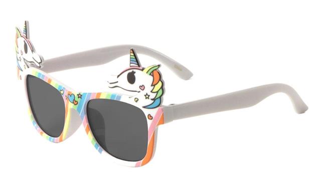 Mythical Unicorn White Classic Style Womens Sunglasses White Unicorn Smoke Lens Unbranded pt0285-unicorn-novelty-sunglasses-05