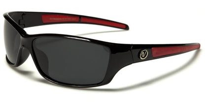 Driving Nitrogen Polarised Golf Fishing Sunglasses for Men Black/Red/Smoke Lens Nitrogen pz-nt7058b