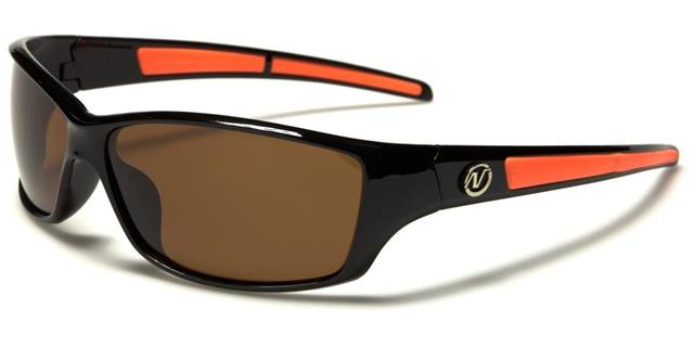 Driving Nitrogen Polarised Golf Fishing Sunglasses for Men Black/Orange/Brown Lens Nitrogen pz-nt7058c