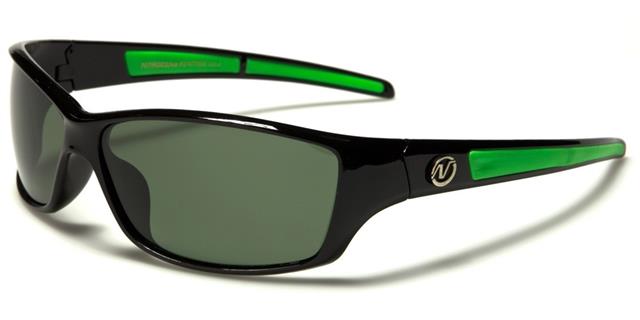 Driving Nitrogen Polarised Golf Fishing Sunglasses for Men Black/Green/Smoke Green Lens Nitrogen pz-nt7058e