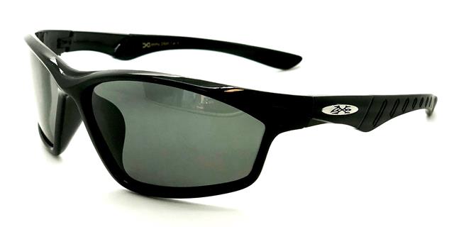 Xloop Polarized Mens Sports Fishing Sunglasses Black/Smoke Lens