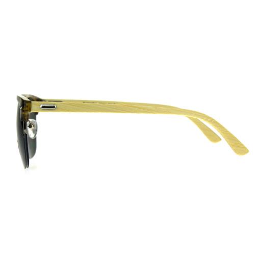 Unisex Wooden Bamboo Retro Half Rim Classic Sunglasses Superior unnamed-_1