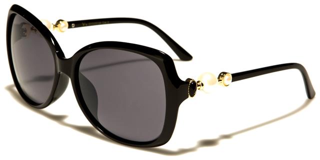 VG Oversized Retro Butterfly Vintage Sunglasses for women Black Gold Dark Smoke Lens VG vg29156a